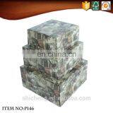 Square Paper Foldable Storage Box With Lids thumbnail-4