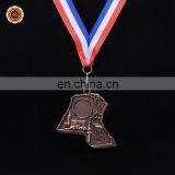 Wr Promotion Crafts Rare Bronze Polygon Medals Collectible Metal Award Medal for Athlete thumbnail-2