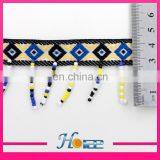 Beaded Tassel Fringe Trim Hea195 thumbnail-2