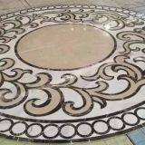 Arabic Floor Marble Tile Flower Pattern Floor Waterjet Medallion thumbnail-2