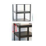 Home Plant Black Particleboard Chipboard Storage Shelf thumbnail-3