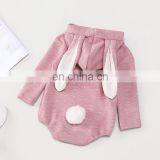 Baby Clothes Boys Girls Cotton Rabbit Hooded Rompers Bodysuit Baby Baby Romper Bodysuits Clothes thumbnail-7