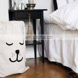 Hot Sale Canvas Toy Storage Bags Cotton Laundry Bags Clothing Drawstring Bags Accessory for Toy Tent of Kids Room thumbnail-5