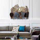 Modern Luxury Crystal Hanging Chandelier Lighting Indoor Pendant Light thumbnail-6