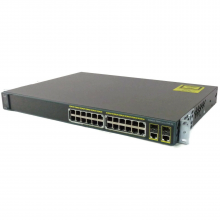 WS-C2960+24PC-L Cisco New Orignal Network Switch 2960 Plus 24 Port 10/100 PoE + 2 T/SFP LAN Base