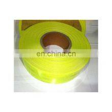 Yellow Super Reflective Rim Tape Polyester Reflective Tape Safety Warning Sticker Road Car Big Roll thumbnail-2