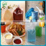 Clear Stand up Spout Pouch for Juice Packing thumbnail-1