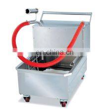 Commercial Electric Oil Filter Cart for Gas Fryer / Stainless Steel Oil Filter Equipment for Electric Fryer