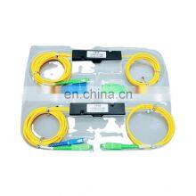 New 5/95 10/90 30/70 40/60 50/50 20/80 Sc Apc1x2 2way Window Bare Fiber Fbt Fiber Splitter Coupler thumbnail-2