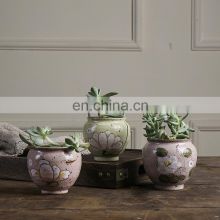 Good Price Eco Friendly Green Ceramic Flower Plant Pot