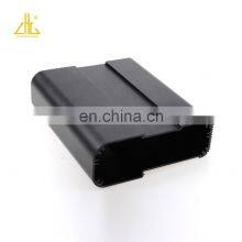 Black Anodized CNC Aluminum Extrusion Profile Large Aluminium Heat Sink Enclosure thumbnail-4