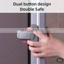 Home Refrigerator Door Lock Latch Catch Toddler Kids Child Baby Proof Fridge Safety Locks Baby Lock thumbnail-2