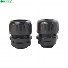 Nylon Flexible Explosion-proof Cable Gland Connector 25mm Plain Screwed Adaptor thumbnail-1