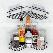 Bathroom Corner Iron Rack Toilet Bathroom Washstand Storage Rack thumbnail-2