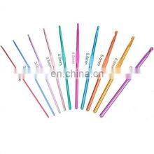 DIY 100PCS Aluminum Colorful Knitting Needle Tool Set Crochet Hook Set thumbnail-5