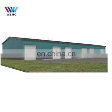 Cheap Warehouse Large Space Portable Warehouse Metal Building Prefabricated Steel Structure Goat Farm Building French thumbnail-2