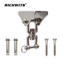 Hammock Chair Ultimate Hanging Kit - Capacity Hammock Spring Swivel Hook Ceiling Mount With Screws & Bolts thumbnail-1