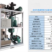 Food processing enterprise custom, billow ke nissan 10 t food-grade shell ice machine