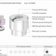 Amada CNC Punch Press Thick Turret Nct Tooling D STN Punch Round Ferramentas PARA Punzonadoras thumbnail-2