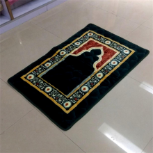 Cheap Wholesale Factory Islamic Gift Travel Muslim Portable Prayer Carpet Rug Pocket Mat Islamic Prayer Mat thumbnail-4