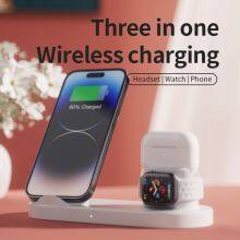 New 20W Fast Charging Station 3 in 1 Wireless Charger for Multiple Apple Devices thumbnail-5