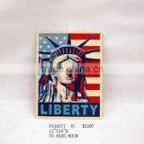 Liberty Embossed Metal Tin Sign for Home Decor thumbnail-1