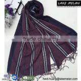 SS 16 Hot Selling Men's Woven Scarf With Striped Pattern thumbnail-1