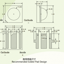 EMC 3535 SMD InfraRed(IR) LED for Filling Light, IR Night Version, Security Monitoring, Visual Doorbell, Newopto thumbnail-3