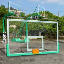 China Hebei Manufacturing Basketball Stand Basketball Backboard Custom Processing, Tempered Glass thumbnail-2