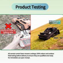 Vigorun Flail Mower Remote Control VTLM600 High Reduction Worm Gear System Robot Odsniezarka for Mountainsides thumbnail-2