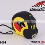 3m, 5m,7.5m,10m Black Rubber Coating Steel Tape Measure thumbnail-1