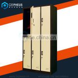 China Factory Supply Low Price Metal School Furniture 6 Compartment Clothes Storage Locker Parcel Divery locker