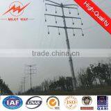 69 KV Galvanized Steel Poles for Philippiness Transmission