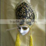 Magnetic Plastic Venice Mask With Earrings Luxury Venetian Masks With Magnet for Party Carnival Decoration thumbnail-3
