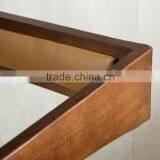 High Quality Wood Backrest Armrest Retro Relaxing Dining Room Chair Furniture thumbnail-6