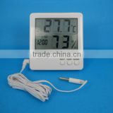 Digital IN/OUT Hygrometer thermometer with Clock