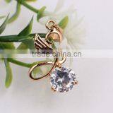 Fashion Europe and America Jewelry Christmas Gift Gold Charm Costume Jewelry CZ Necklace Pendant