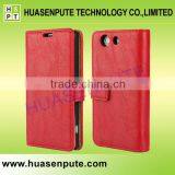 2015 Stylish High Quality Retro Book Style Leather Case for Sony Xperia Z3 Mini thumbnail-1