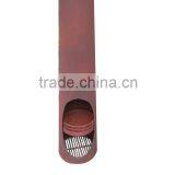 Outdoor Steel Fireplace Chimney With Rust Color thumbnail-1