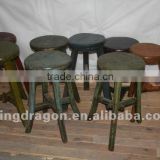 chinese antique furniture pine wood shanxi stool