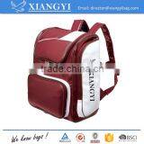 Customized Logo Printing High Quality PU PVC Leather Baseball Backpack Bat Backpack Sport Bag thumbnail-1