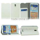 For Coolpad 7295 Flip PU Leather Case Stand Cover With Card Holder