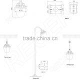 100W 150W IP65 High Efficiency Aluminum Alloy Explosion-proof Platform Lamp thumbnail-4