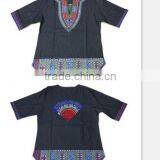 Ghana Kente Wax t Shirt Fashion Mens Suit Dashiki Clothing thumbnail-2