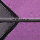 4189 Lastest Design Wholesale Price Color Block PU Material Lady Tote Bag thumbnail-5