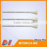 Maytech Silicon Coated Battery Wire 14AWG White