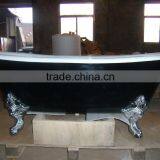 Bathroom Frees Tanding Bathing Soaking Shower Bath Tub no Drillings thumbnail-1