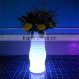 party led flower pot outdoor wedding decoration led flower pot