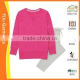 Basic Women French Terry Sleepwear Knitted Fabric Soft Handle Feel thumbnail-1