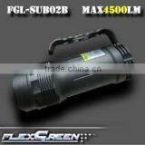Deep Sea 4500lumen Rechargeable 7 Xml Led T6 Diving Flashlight Quality Choice